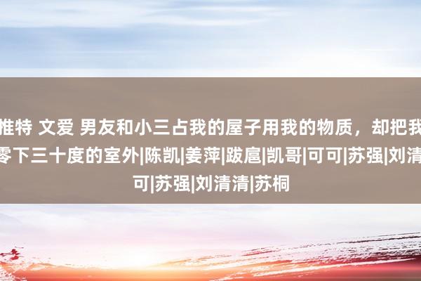 推特 文爱 男友和小三占我的屋子用我的物质，却把我扔到了零下三十度的室外|陈凯|姜萍|跋扈|凯哥|可可|苏强|刘清清|苏桐